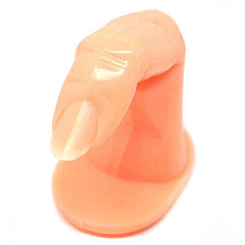 Practice Fake Fingers for Nail Art Training, Pack of 5 Display Hands - view 2