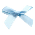 Pre-Tied Ribbon Bows for Gift Wrapping and Crafts, Pack of 50 - Light Blue