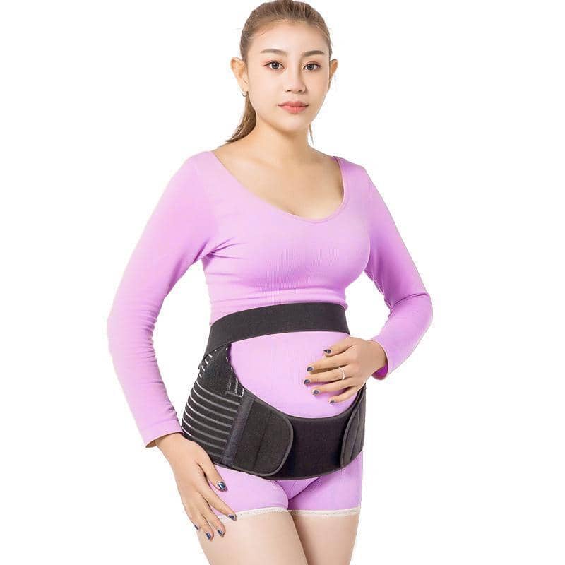 Pregnancy Maternity Support Belt - Black, Size XXL (95-140 cm) - view 3