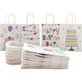 Premium Kraft Paper Tote Bag, Pack of 30 - Candle Print - view 3