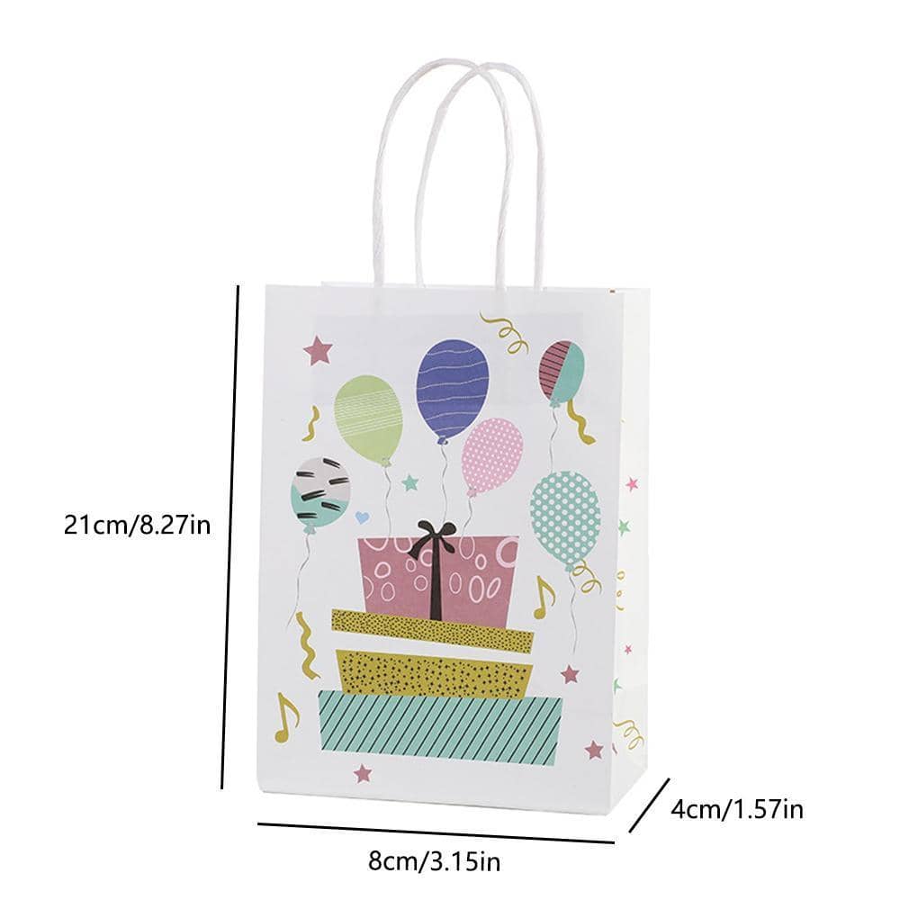 Premium Kraft Paper Tote Bag, Pack of 30 - Candle Print - view 4