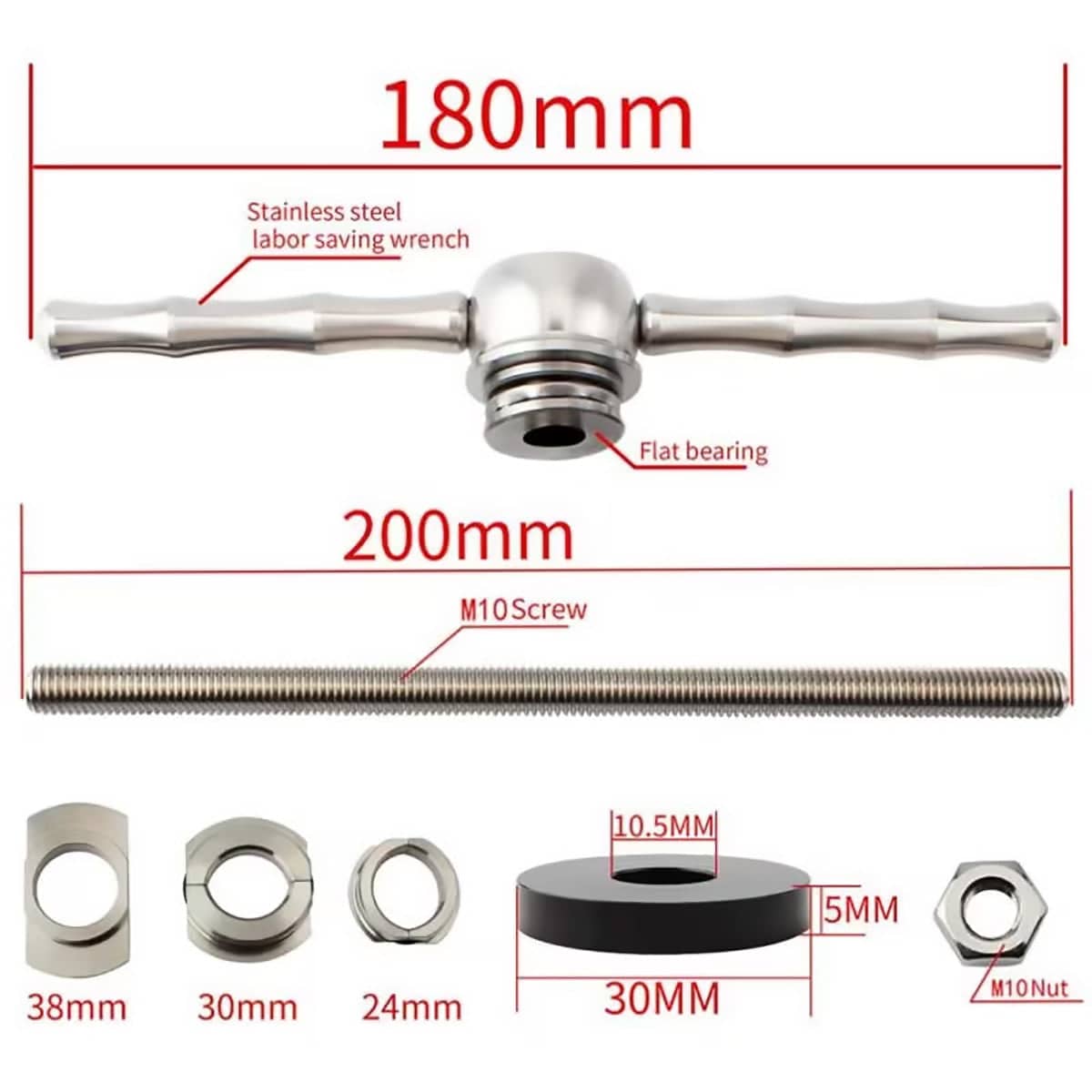 Press-Fit Bike Bottom Bracket Tool Kit for BB86, BB30, BB92 and PF30 - view 4