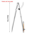 Professional Compass Carbon Steel for Math Drawing, Engineering and Drafting, 30 cm (12 in) - view 3