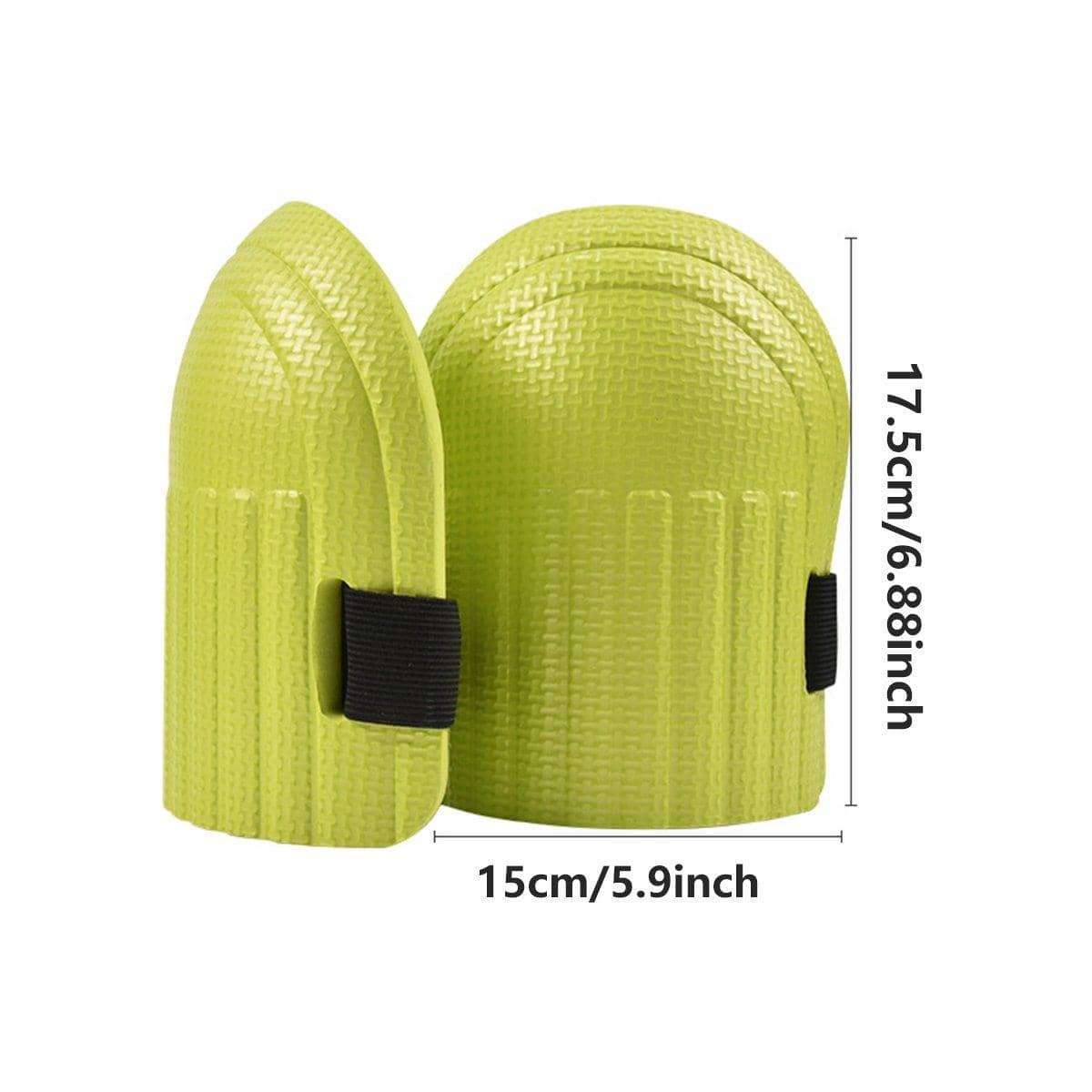 Professional EVA Foam Knee Pads for Tiling and Flooring - Green, Pack of 5 Pairs - view 4