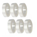 Professional Lash Extension Tape, Transparent PE - Pack of 6 Rolls