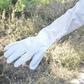Protective Beekeeping Gloves with Vented Long Sleeves, 1 Pair, Cream - view 4