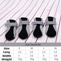 Protective Dog Shoes, Set of 4 - Black, Size M (Paw 4.5 x 3.6 cm) - view 4