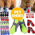 Protective Dog Shoes, Set of 4 - Blue, Size M (Paw 4.5 x 3.6 cm) - view 2