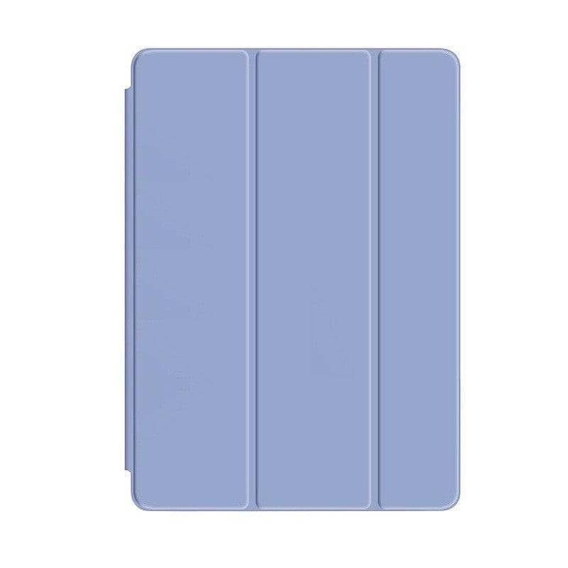 Protective Silicone Case with Pencil Slot and Smart Cover for iPad Mini 6 - Lavender Grey