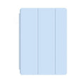 Protective Silicone Case with Pencil Slot and Smart Cover for iPad Mini 6 - Light Blue