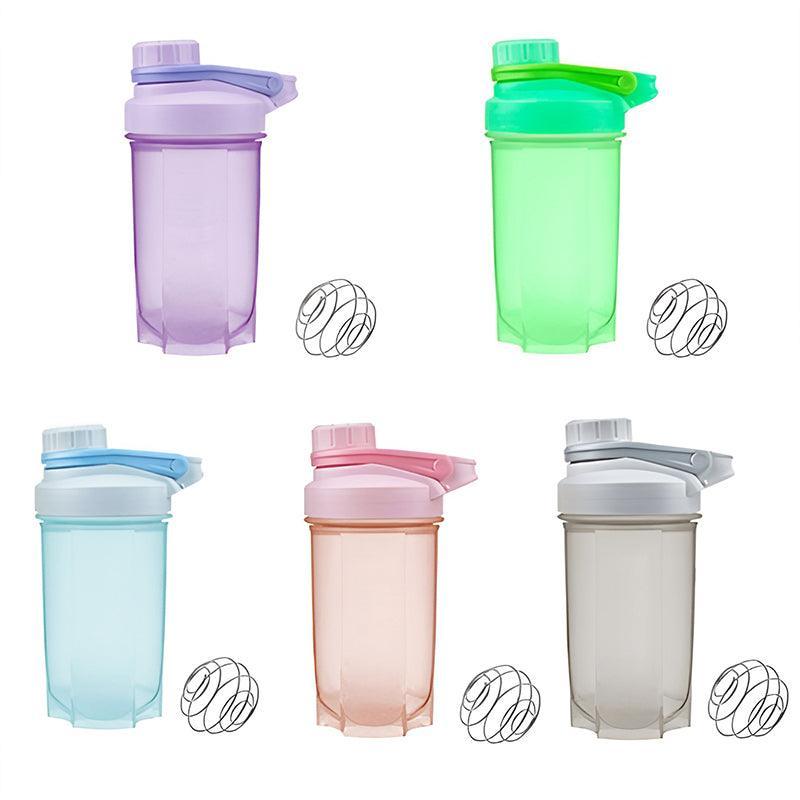 Protein Shaker Bottle, 500 ml, Leak-Proof Flip Lid - Green - view 3