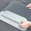 PU Leather Laptop Sleeve for 13.3 Inch (34 cm) Laptops, Light Grey - view 5