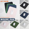 PU Leather Mouse Pad, 22 x 22 cm - Light Pink - view 2