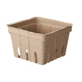 Pulp Fruit Box Pack of 60 Eco Friendly Storage Basket - Large 11 x 11 x 7 cm