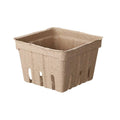 Pulp Fruit Box Pack of 60 Eco Friendly Storage Basket - Small 9.5 x 9.5 x 4.5 cm
