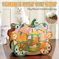 Pumpkin Cat Cart Double Layer Cat Scratch Board and Cat Bed Furniture for Sleeping