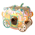 Pumpkin Cat Cart Double Layer Cat Scratch Board and Cat Bed Furniture for Sleeping - view 2