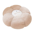 Pumpkin Floor Cushion - Thick Tatami Window Seat Pad, Brown
