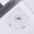 Punch-Free Self-Adhesive Wall Hooks, Pack of 10 - 6 mm Screw - view 3