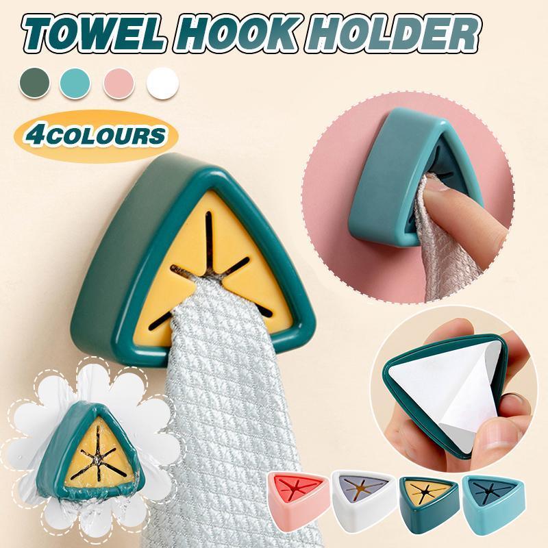 Punch Free Towel Hook Storage Plug for Bathroom - Green - view 2