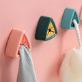Punch Free Towel Hook Storage Plug for Bathroom - Green - view 6