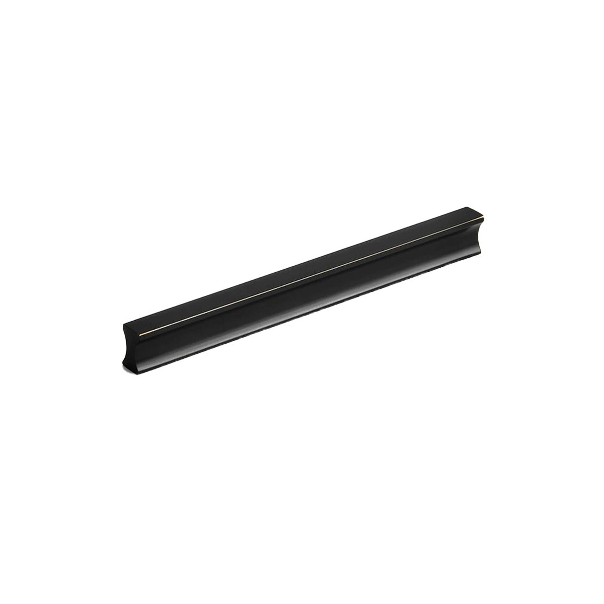 Pure Copper Cabinet Handle - Black Bronze, 128mm Hole Spacing