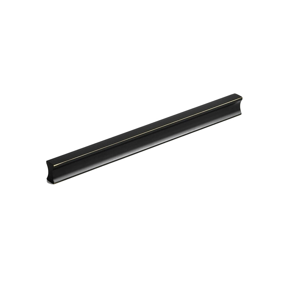 Pure Copper Cabinet Handle - Black Bronze, 160mm Hole Spacing