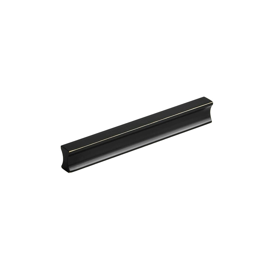 Pure Copper Cabinet Handle - Black Bronze, 96mm Hole Spacing