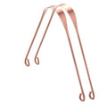 Pure Copper Tongue Scrapers - Pack of 2