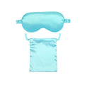 Pure Soft Silk Sleep Eye Mask Blindfold for Travel and Relaxing - Green
