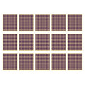 Purple Round Sticker Dots Adhesive Labels - 13mm, 132 Dots, 15 Sheets
