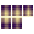 Purple Round Sticker Dots Adhesive Labels - 13mm, 132 Dots, 5 Sheets