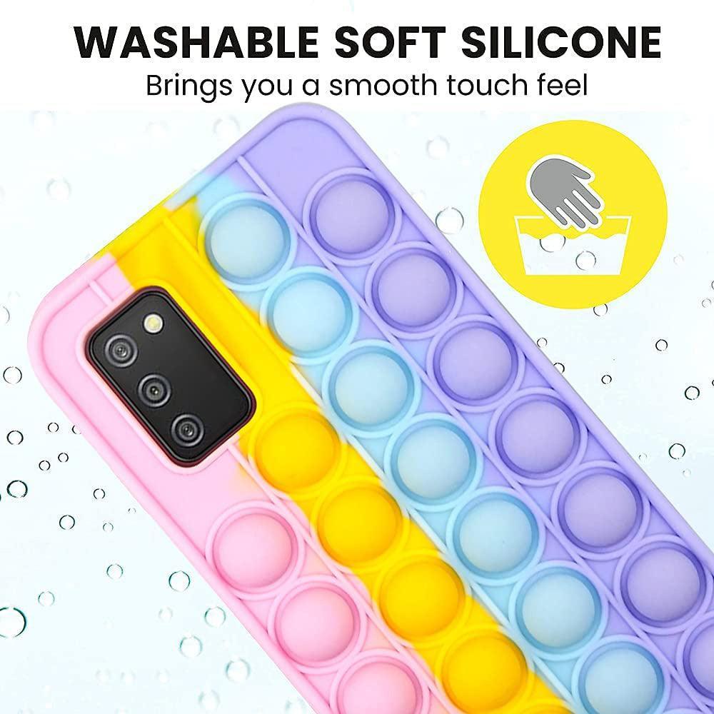 Push Bubble Silicone Phone Case for iPhone 11 Pro - Rainbow - view 5