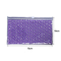 PVC Bubble Zipper Bags for Cosmetics and Travel, Pack of 10 - Clear - view 4