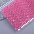 PVC Bubble Zipper Bags for Cosmetics and Travel, Pack of 10 - Clear - view 5