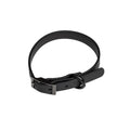 PVC Dog Collar, Waterproof Adjustable - Small (37.6 cm), Black