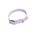 PVC Dog Collar, Waterproof Adjustable - Small (37.6 cm), Light Purple