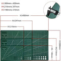 PVC Self Healing Cutting Mat for Craft - A3 - view 4