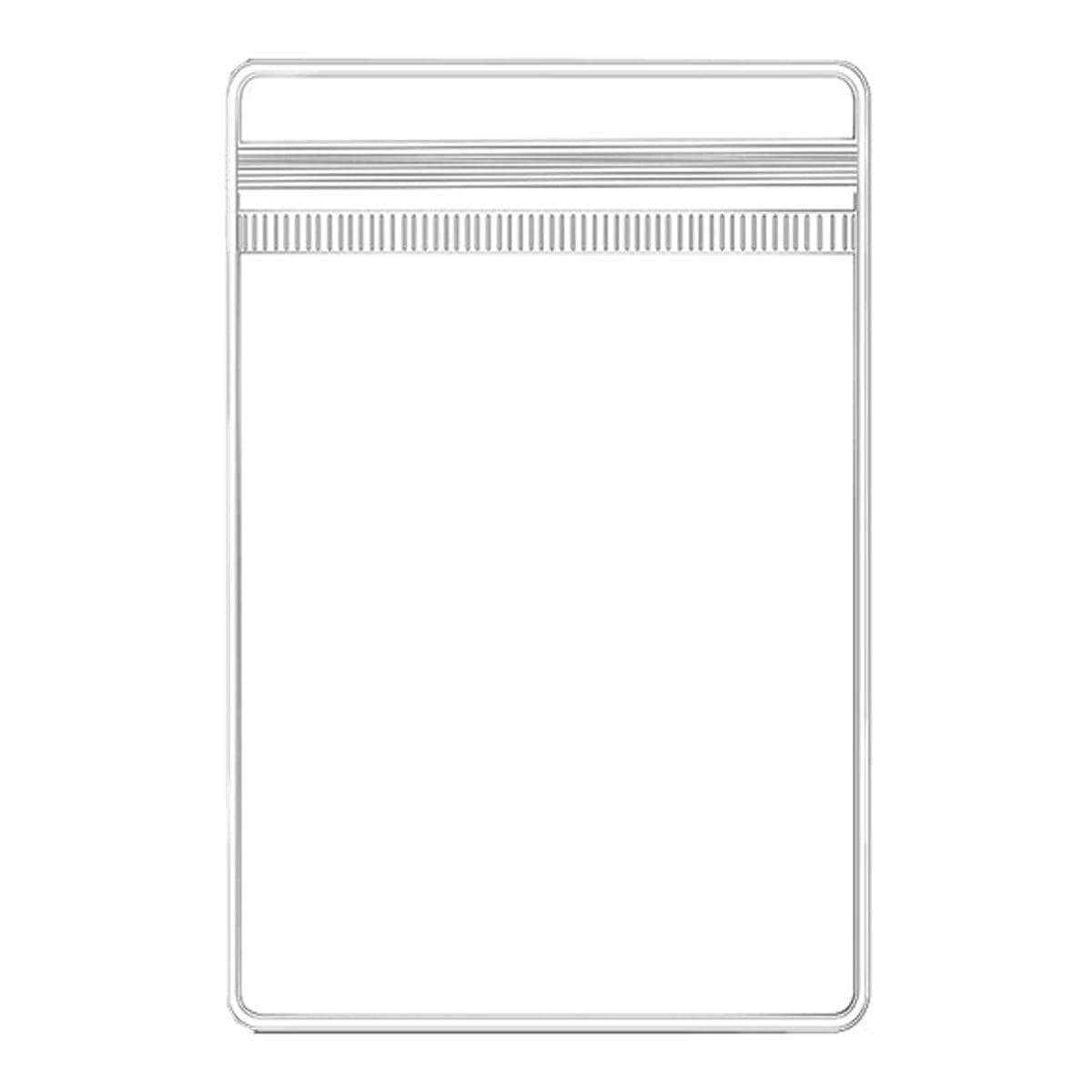 PVC Self-Sealing Jewellery Bags, Pack of 100 - 10 x 15 cm