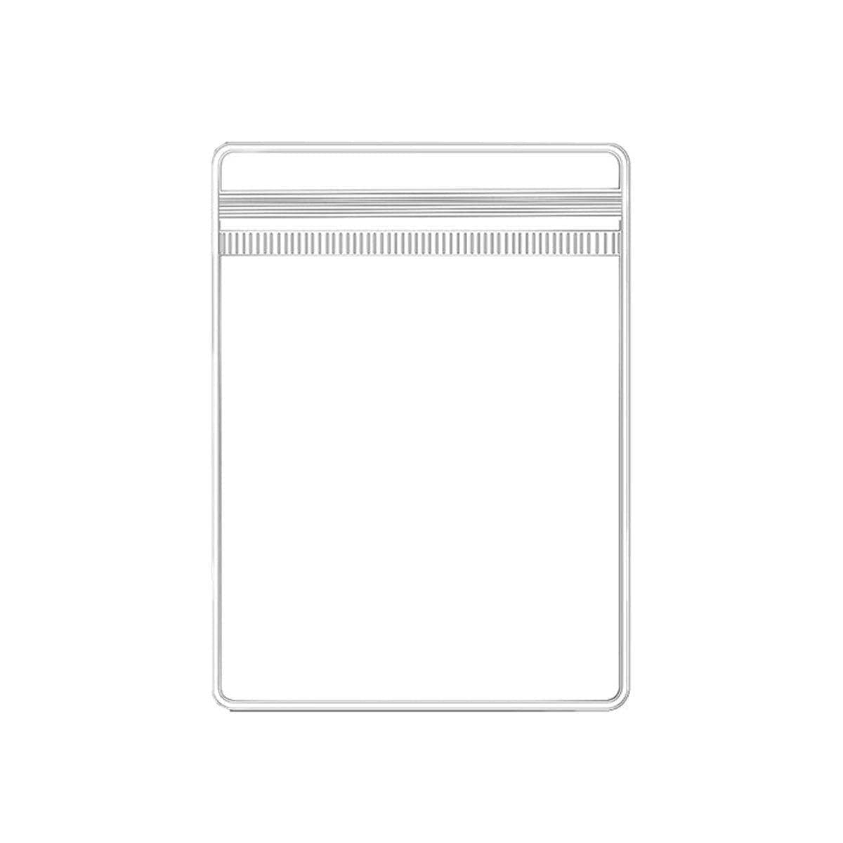 PVC Self-Sealing Jewellery Bags, Pack of 100 - 6 x 8 cm