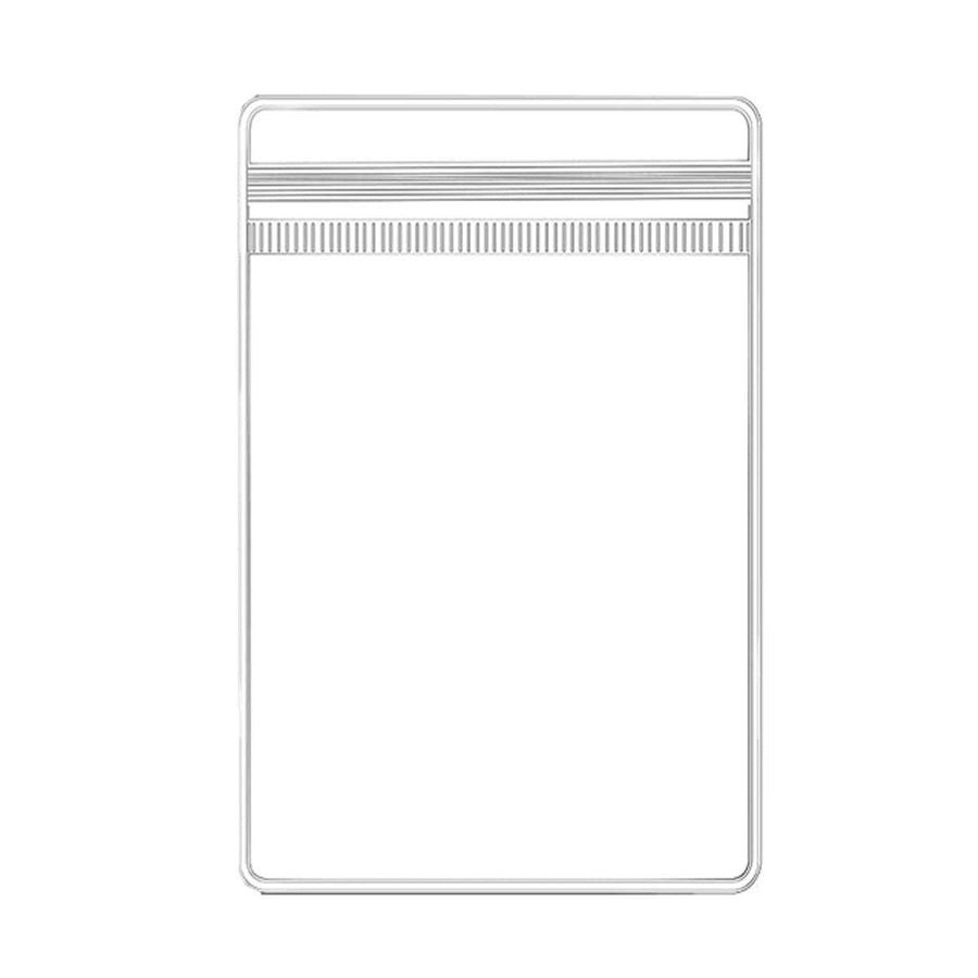 PVC Self-Sealing Jewellery Bags, Pack of 100 - 9 x 13 cm