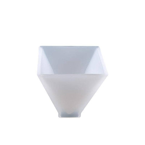 Pyramid Silicone Resin Mould for Jewellery Making - 40 x 40 x 40 mm