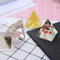 Pyramid Silicone Resin Mould for Jewellery Making - 60 x 60 x 60 mm - view 4