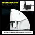 Quarter Round Corner Turtle Basking Platform with Ramp White - view 4