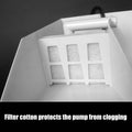 Quarter Round Corner Turtle Basking Platform with Ramp White - view 5