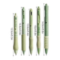 Quick Dry Ballpoint Pens - Green, Pack of 5 - view 4