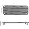 Quick Drying Diatomite Drying Mat with Stainless Steel Feet - Light Grey - view 4