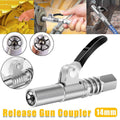 Quick Release Grease Gun Coupler 14 mm - Stainless Steel, 10,000 PSI