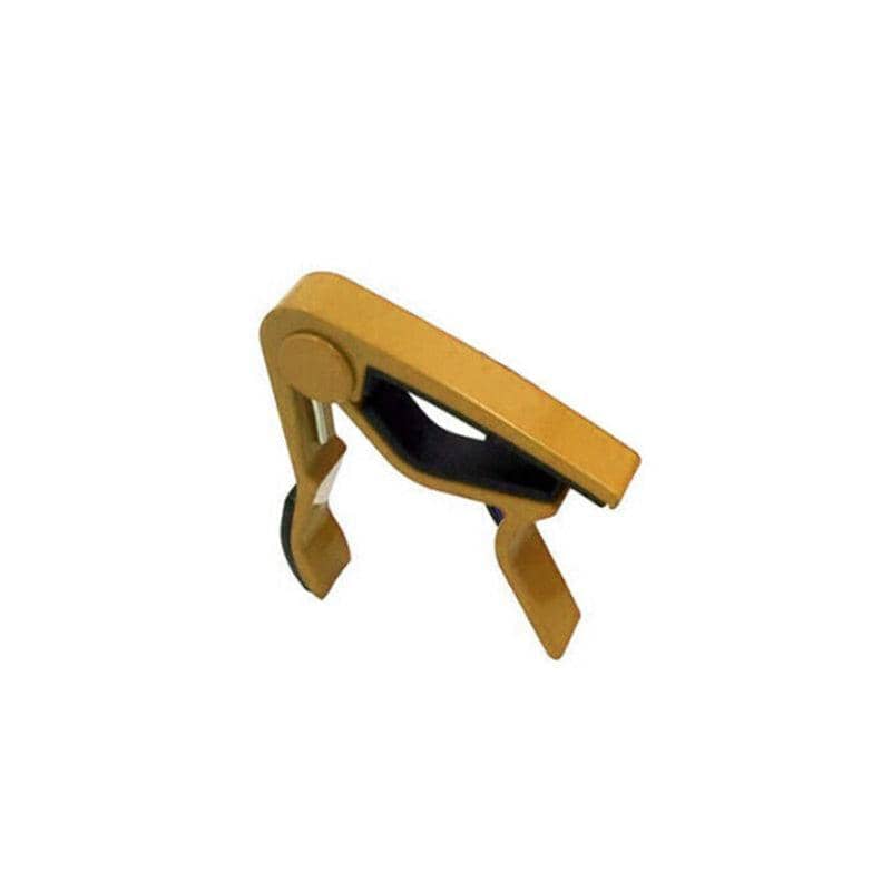 Quick Release Guitar Capo, Aluminium Alloy - Gold