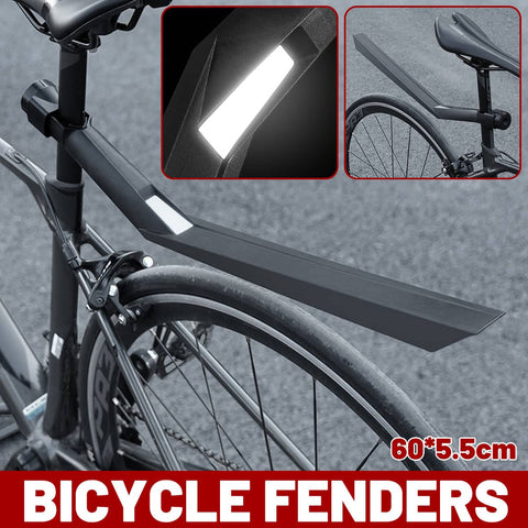 Quick-Release Reflective Bike Fenders for Road and Mountain Bikes
